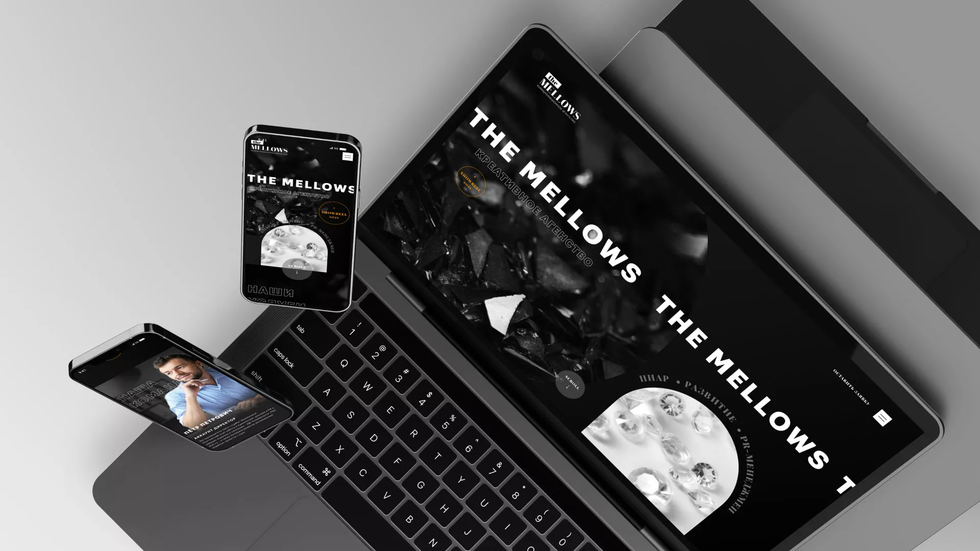 Разработка сайта креативного агентства «The Mellows» в Елабуге