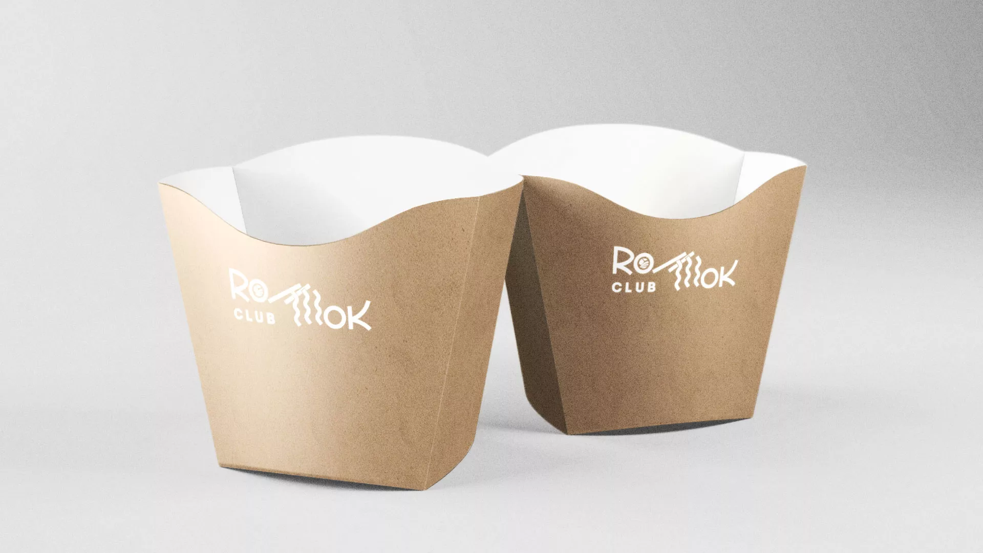 Создание логотипа суши-бара «Roll Wok Club» в Елабуге