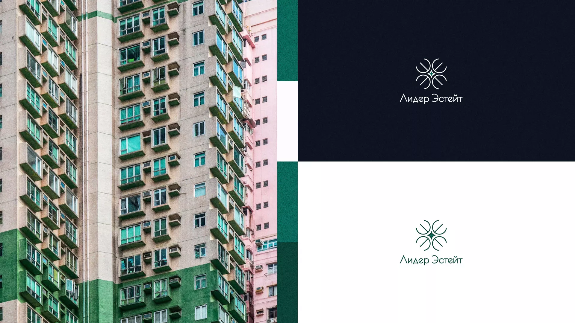 Создание логотипа компании «Лидер Эстейт» в Елабуге